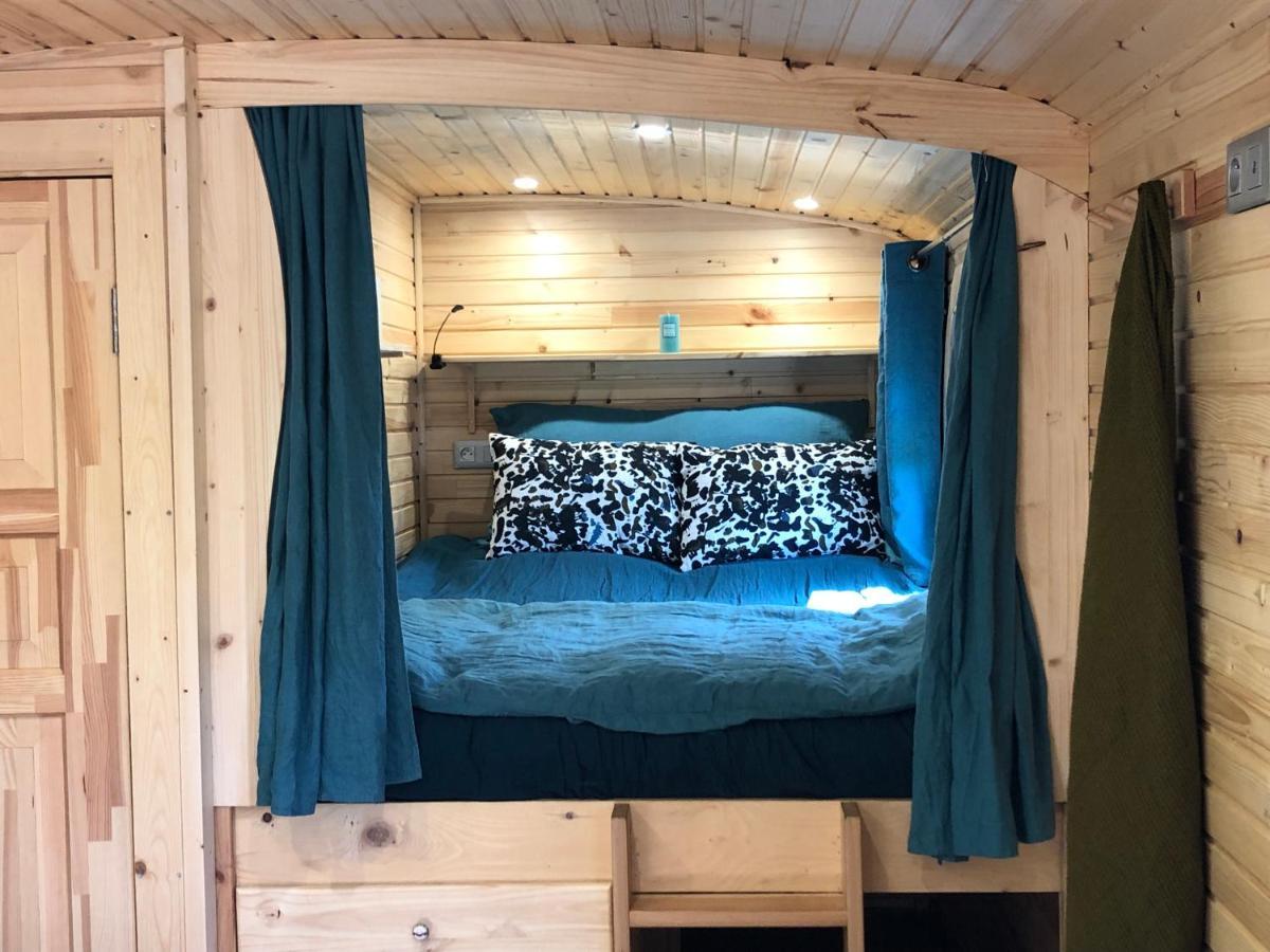 Roulotte Gites O Bien-Etre Massage Spa Sejour Bien-Etre En Hebergement Insolite Roulotte Karantez Ou En Gites Melon Ou Yock A 800 M Des Plages Maison D'Hote Drogou Porspoder Bagian luar foto